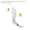 Nuwatt 15W White LED Flood Light 3000K/4000K/5000K 3CCT IP65 Outdoor Waterproof Lighting, Knuckle Mount NW-SFL-30W-3CT-KN-WH - alternate 3